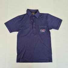 BENTLEY Polo Shirt Small Blue Mens Vintage Golf Retro Embroidered Logo