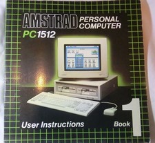 AMSTRAD PC1512 - GENUINE USER
