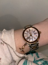 Vivienne Westwood Mother Orb Ladies' Watch with A Mother-of-Pearl Bracelet