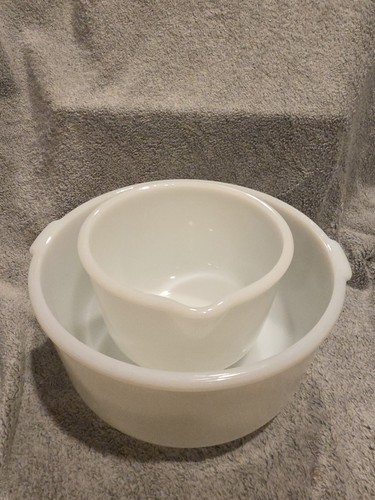 Glasbake milk glass mixing - glasbake,