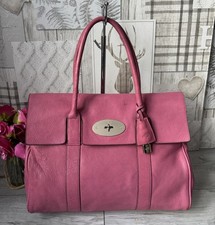 Lovely Mulberry Bayswater Pink Leather Bag