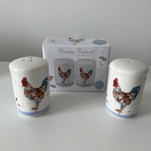 Country cockerel salt pepper - salt, &