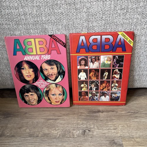 Vintage abba annuals - vintage, 1980/1982