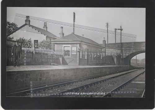 Whitburn railway station west - whitburn,