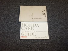 1998 Honda CRV Owner Manual