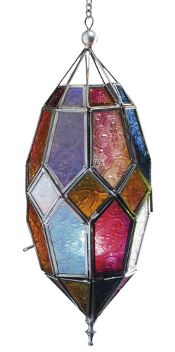 Hanging moroccan style glass - hanging,