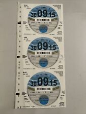 30:09:2015 GREAT BRITIAN ROAD TAX DISC VERY  RARE🇬🇧🇬🇧 EACH ONLY