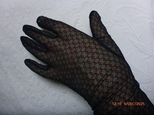Vintage Black Lace Long