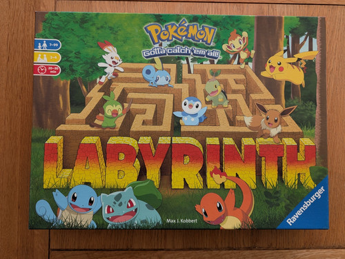 Pokémon labyrinth board game - labyrinth,