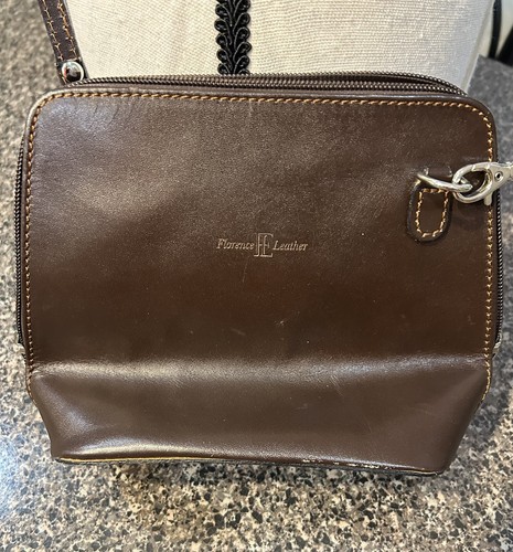 Brown genuine italian leather - genuine,