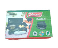 Coleman 424 Dual Fuel / Unleaded Petrol Camping Fishing Stove.  Used Once