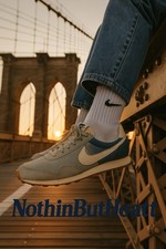 🔥 Vintage Nike Pre Montreal Racer Grey/Blue Suede Women’s 6.5 – Rare 🚨