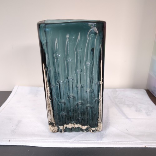 Whitefriars glass bamboo vase - glass,