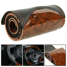 Peach Wood Car Truck Leather