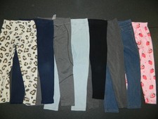Girls Leggings Clothes Bundle age 5/6 Years Slim Fit Used Condition