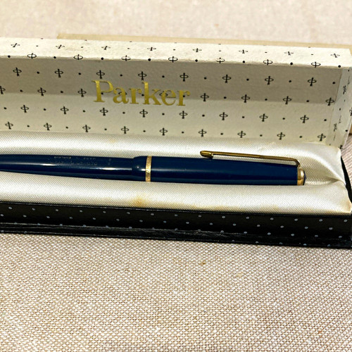 Parker duofold blue fountain - parker,