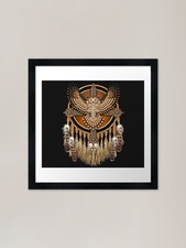 Native American Beadwork Owl
