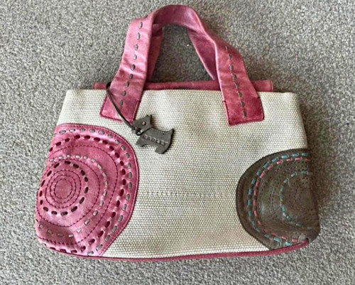Radley beige canvas pink - radley, &