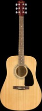 Fender Alternative FA-115 Dreadnought Natural Acoustic Guitar Pack