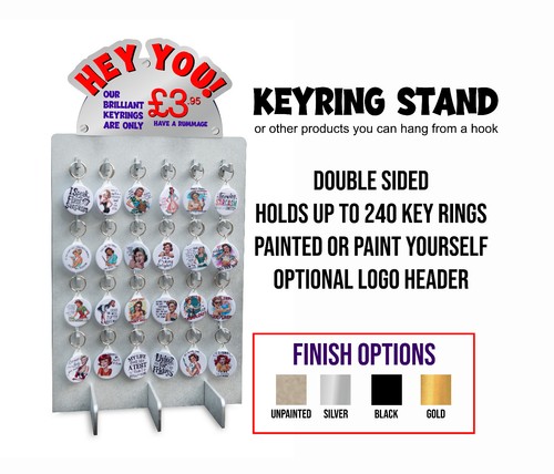 Key ear ring display - ring,