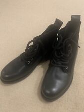 Ask the Missus Men's Leather/suede Boots - Black, EU 42