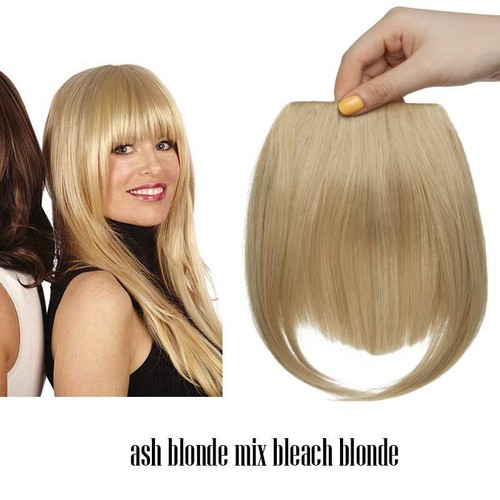 100 natural thin - natural, bangs