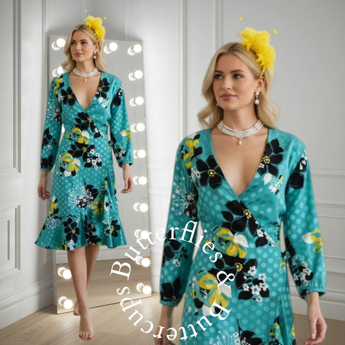 Debut size wrap dress - debut, 18
