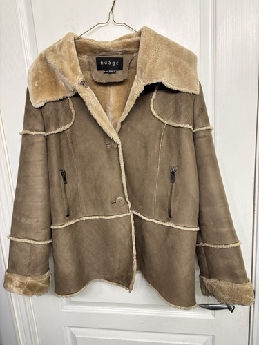 Nuage coat womens brown - nuage,