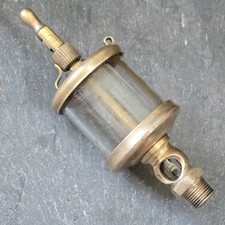 Vintage Brass & Glass Drip