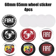 4pcs 60mm 65mm 3D car wheel