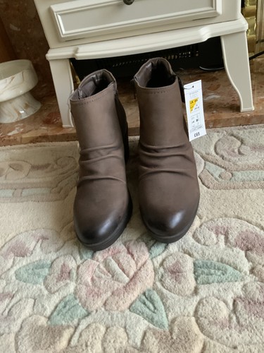 Ladies footglove brown - ,