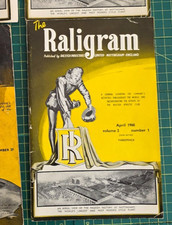 The Raligram Raleigh Nottingham Magazines April 1960 Vol 2 No1 (inc RM2 moped)