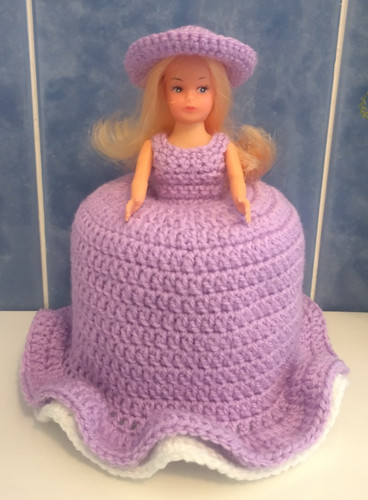 Handmade crochet vintage dress - crochet,