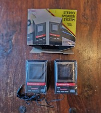 Vintage Retro small Stereo Speakers Templar J300