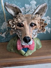 Fox sculpture Mr Fox. One off