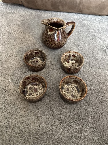 Fosters pottery jug and - pottery,