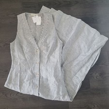 Onia Linen Blend Striped