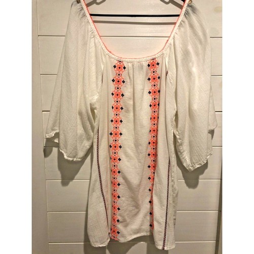 Topshop white boho - boho, embroidered