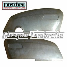 Lambretta Indian Model GP SIDE PANELS SET Bare metal Innocenti spec by FORTIFIED