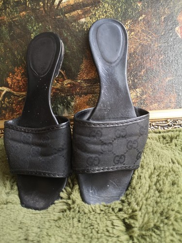 Gucci sliders 38 - 5, black