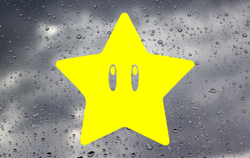 2no super star stickers car - super,