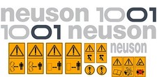 NEUSON 1001 DUMPER DECALS
