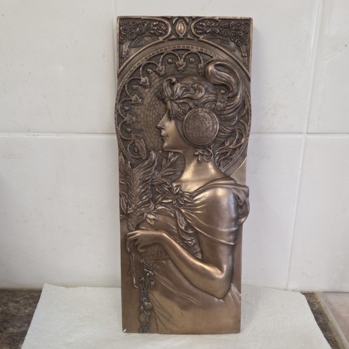Art nouveau mucha style - art,
