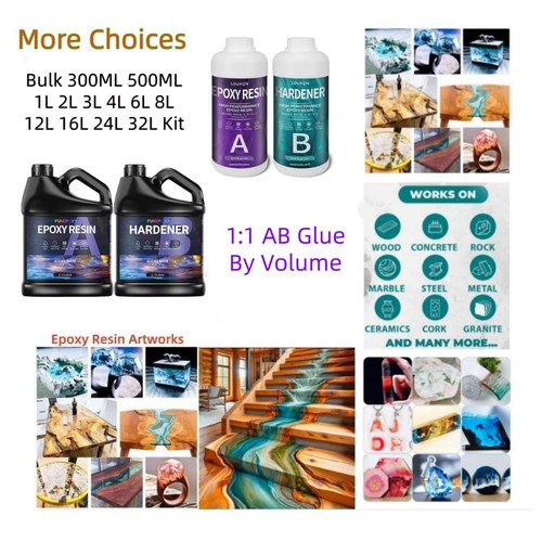 Ratio clear epoxy resin - clear,