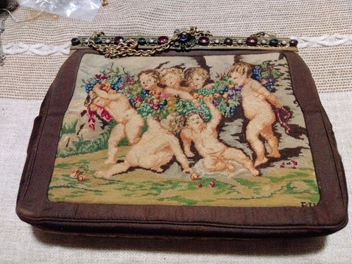 Vintage 1940s artbag - vintage, creations