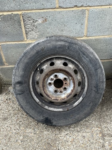 Steel wheel with tyre - steel,