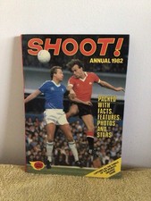 SHOOT! Annual 1982 Hardback Football Book Retro Vintage 80s