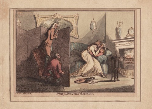 Thomas rowlandson lovers - rowlandson,