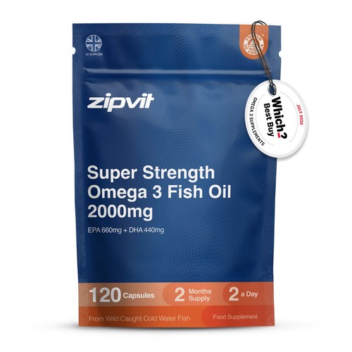 Omega fish oil - 3, 2000mg