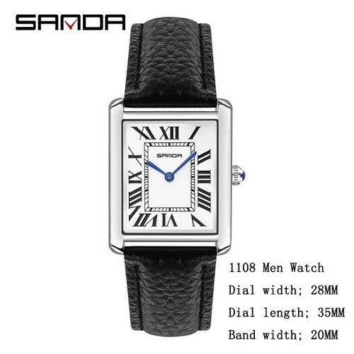 Sanda watch tank style - style, men’s